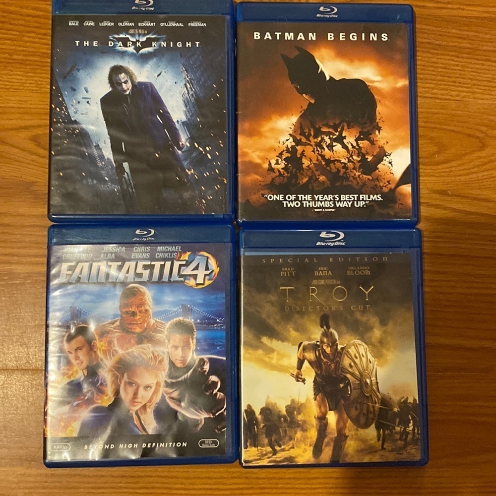 Bundle of Blu-Ray DVDs (CI)